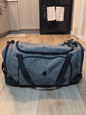 Apple Branded Employee  Men’s Duffel Bag with Black Accents